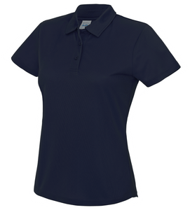 Womens Just Cool Polo JC045 Gazelle Sports UK XS/8 Navy Yes