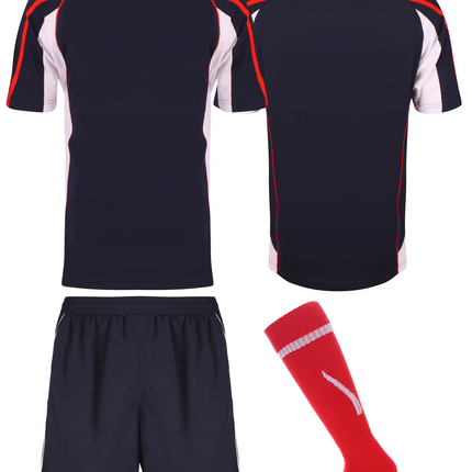 Kids Teamstar Kits Gazelle Sports UK XSJ/26 B Navy/red/White YES