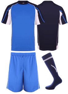 Adults Teamstar Kits Gazelle Sports UK XS A Royal/Navy/White YES