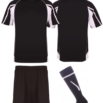 Kids Teamstar Kits Gazelle Sports UK XSJ/26 D Black/Dove Grey/White YES