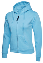 Load image into Gallery viewer, Womens Uneek Zip Up Hoody UC505 Sweatshirts / Hoodies Gazelle Sports UK 