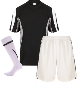 Adults Rio Kits Gazelle Sports UK XS Black/White No