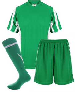 Adults Rio Kits Gazelle Sports UK XS Green/White No
