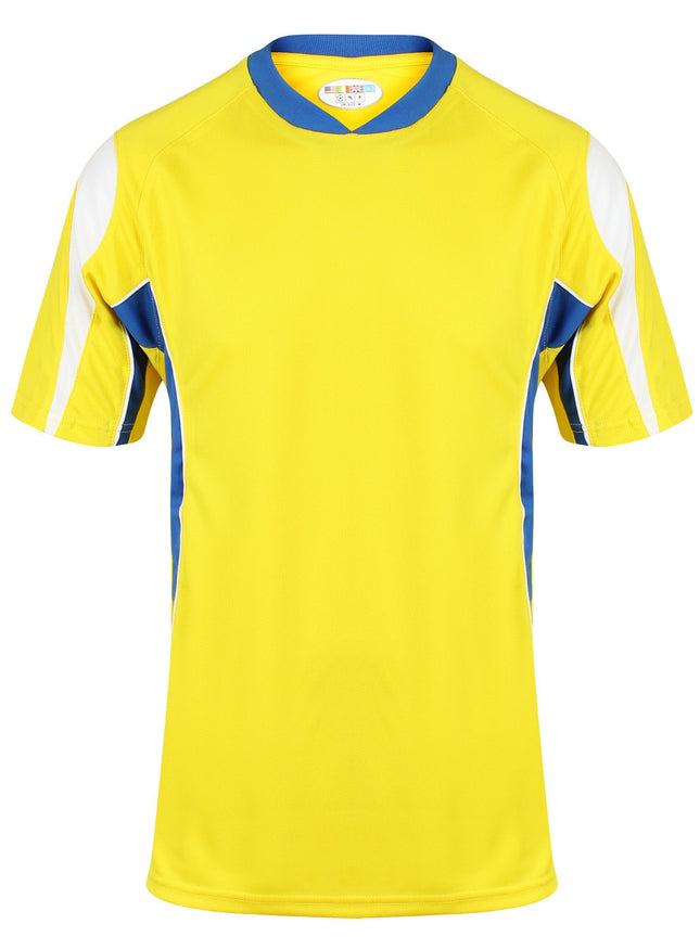 Rio Crew Kids Gazelle Sports UK Yes XSB/26 Col A) Yellow/ Royal/ White