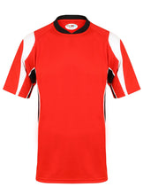 Load image into Gallery viewer, Rio Crew sports top Gazelle Sports UK Yes XS Col B) Red/ Black/ White