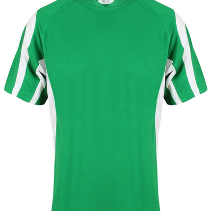 Rio Crew sports top Gazelle Sports UK Yes XS Col E) Emerald/ White