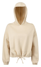 Load image into Gallery viewer, Womens Tri Dry Hoody TR085 Sweatshirts / Hoodies Gazelle Sports UK XXS/6 Nude Yes