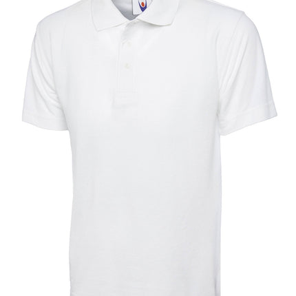 Uneek Children's Polo UC103 Gazelle Sports UK 2yr White Yes