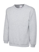 Load image into Gallery viewer, Uneek Premium Sweatshirt Gazelle Sports UK XS Heather Grey 