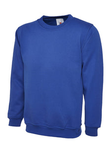 Uneek Premium Sweatshirt Gazelle Sports UK XS Royal 