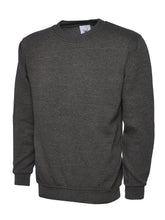 Load image into Gallery viewer, Uneek Classic Sweatshirt Gazelle Sports UK XS Charcoal 