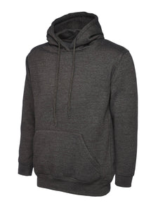 Uneek Classic Hoodie UC502 Gazelle Sports UK XS Charcoal 