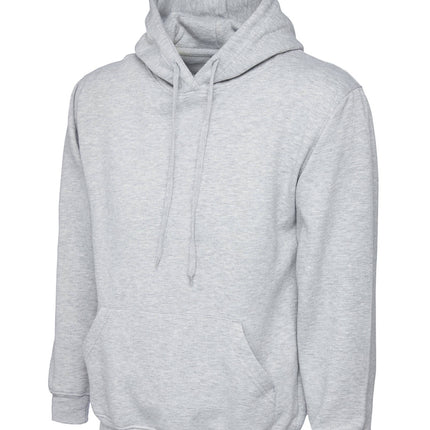 Uneek Classic Hoodie UC502 Gazelle Sports UK XS Heather grey 