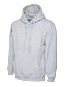 Uneek Classic Hoodie UC502 Gazelle Sports UK XS Heather grey 