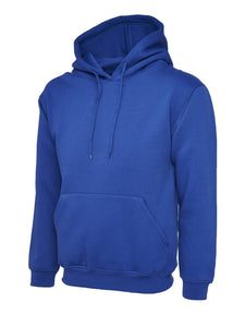 Uneek Classic Hoodie UC502 Gazelle Sports UK XS Royal 