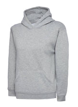 Load image into Gallery viewer, Kids Pet Embroidered Hoodie Gazelle Sports UK Heather Grey 2ys 