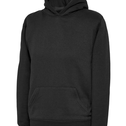 Uneek Children's Hoodie Gazelle Sports UK 2 yrs Black 