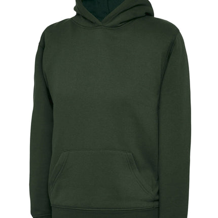 Uneek Children's Hoodie Gazelle Sports UK 2 yrs Bottle Green 