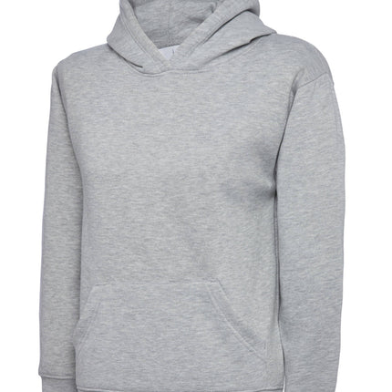 Uneek Children's Hoodie Gazelle Sports UK 2 yrs Heather Grey 