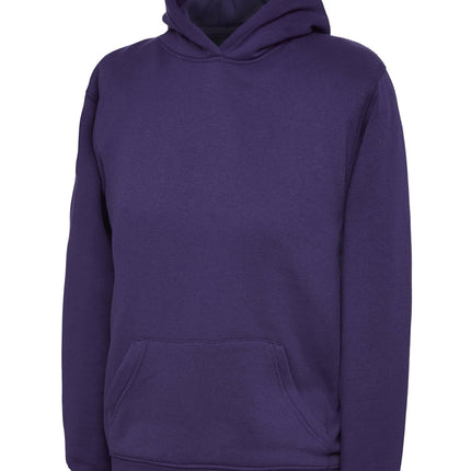 Uneek Children's Hoodie Gazelle Sports UK 2 yrs Purple 