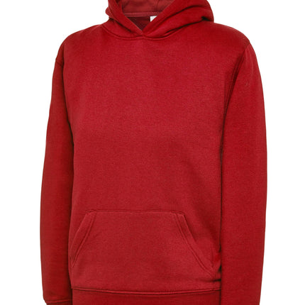 Uneek Children's Hoodie Gazelle Sports UK 2 yrs Red 