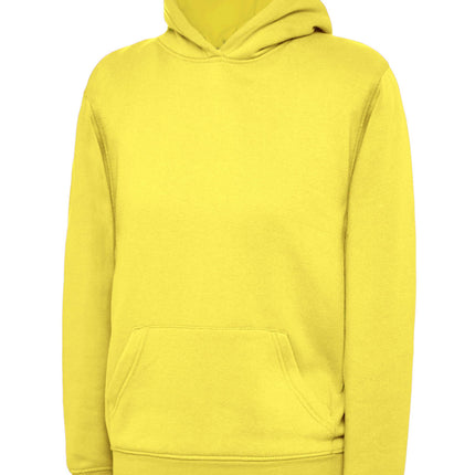 Uneek Children's Hoodie Gazelle Sports UK 2 yrs Yellow 