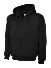 Load image into Gallery viewer, Uneek Classic Zip hoodie Gazelle Sports UK XS Black 