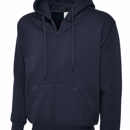 Uneek Classic Zip hoodie Gazelle Sports UK XS Navy 