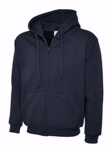 Load image into Gallery viewer, Uneek Classic Zip hoodie Gazelle Sports UK XS Navy 
