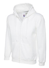 Load image into Gallery viewer, Uneek Classic Zip hoodie Gazelle Sports UK XS White 