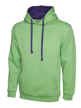 Load image into Gallery viewer, Uni-sex Contrast Hooded Sweatshirt Gazelle Sports UK 