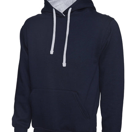 Uni-sex Contrast Hooded Sweatshirt Gazelle Sports UK 