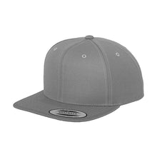 Load image into Gallery viewer, Classic Snap Back Cap by Flexfit Yupoong YP001 Gazelle Sports UK Yes (Minimum 20) Grey 