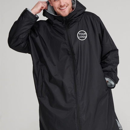 Adults Customisable waterproof changing Robe Sports Jackets Gazelle Sports UK 