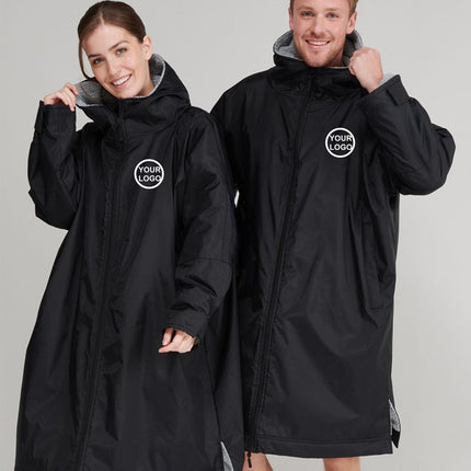 Adults Customisable waterproof changing Robe Sports Jackets Gazelle Sports UK 