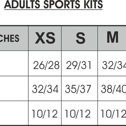 Adults Rio Kits Sports Kits Gazelle Sports UK 