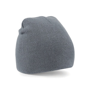 Pull on Beanie Hat B44 Headwear Gazelle Sports UK No Graphite Grey 