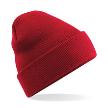 Load image into Gallery viewer, Original Cuffed Beanie by Beechfield BC045 Gazelle Sports UK Yes Classic Red 