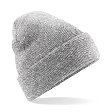 Load image into Gallery viewer, Original Cuffed Beanie by Beechfield BC045 Gazelle Sports UK No Heather Grey 