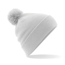 Load image into Gallery viewer, Pom Pom Beanie by Beechfield BC426 Gazelle Sports UK Yes Light Grey 