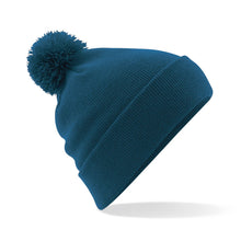 Load image into Gallery viewer, Pom Pom Beanie by Beechfield BC426 Gazelle Sports UK Yes Petrol 