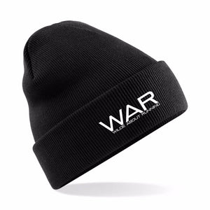War Branded beanie hat