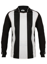 Load image into Gallery viewer, Italia Long Sleeve Football Top Gazelle Sports UK XS Black/White No