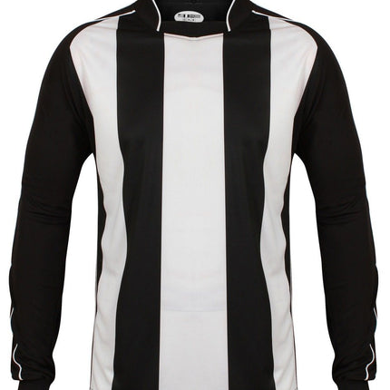 Kids Italia Long Sleeve Football Top Gazelle Sports UK XSB/26 Black/White No