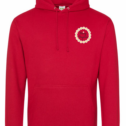 Daisy Daycare red Hooded Sweatshirt Gazelle Sports UK 