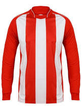 Load image into Gallery viewer, Italia Long Sleeve Football Top Gazelle Sports UK XS Red/White No