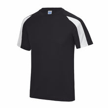 Load image into Gallery viewer, Contrast Cool Sports Top JC003 Tops Gazelle Sports UK S/37&quot; Black/White No