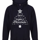Navy/Whit Print