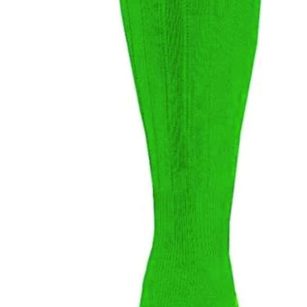 Kids Customised Plain Football Socks Socks Gazelle Sports UK Small 12 - 3 Green No