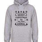 Grey Marl/Black Print